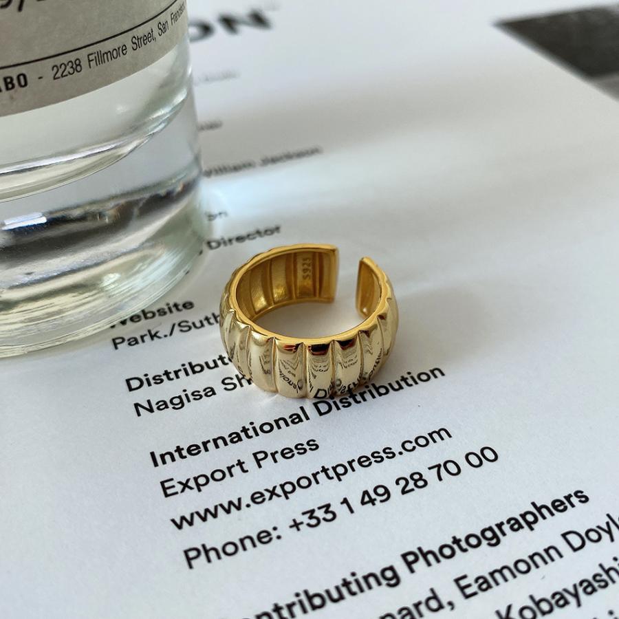 指輪 オープンリング アクセサリー レディース シルバー925 女性用 ライン 幅広 太め ワイド 縦線 シンプル おしゃれ かわいい 上品 エレガン Zak プラスナオyahoo 店 通販 Yahoo ショッピング