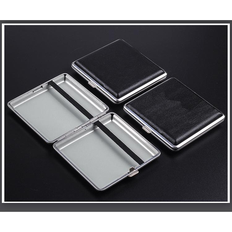 シガレットケース タバコケース 20本 喫煙具 煙草入れ 収納ケース 本革