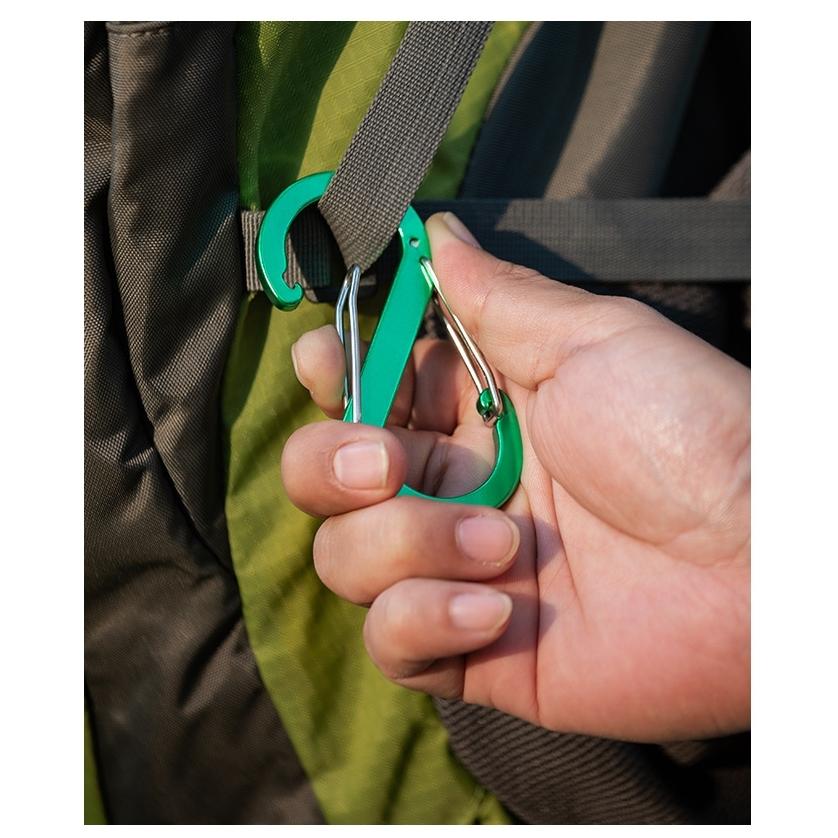 plusnao（プラスナオ） カラビナ S字 両側フック アウトドア