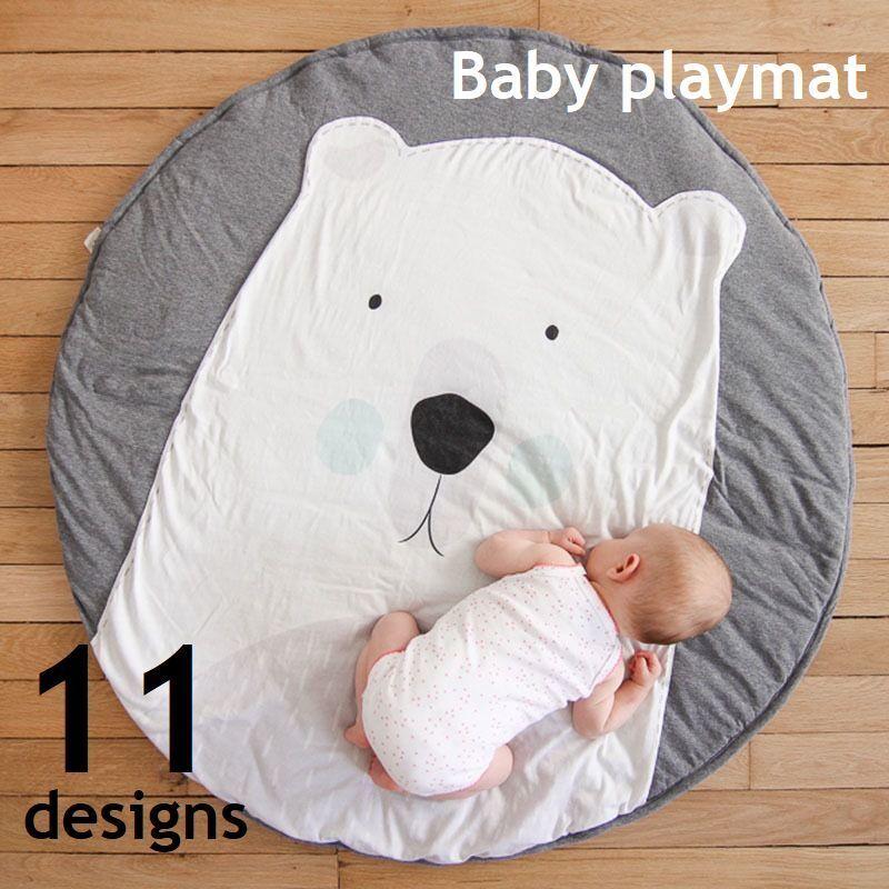 プレイマット ベビー プレーマット ラグ 動物モチーフ フロアマット クッションマット 円形 90cm 赤ちゃん キッズ お昼寝 遊び場 可愛い アニ Zak 1 プラスナオyahoo 店 通販 Yahoo ショッピング