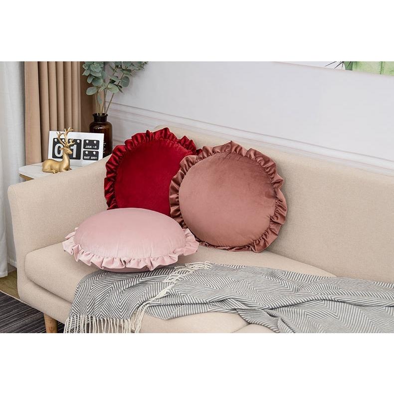 Akiakane アキアカネ　ビッグ　クッション　フリル Akiakane アキアカネ ビッグ クッション フリル Akiakane