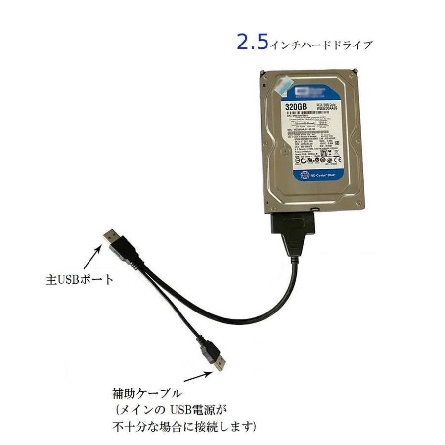 SATAケーブル USB3.0 変換ケーブル パソコン 周辺機器 HDD データ転送