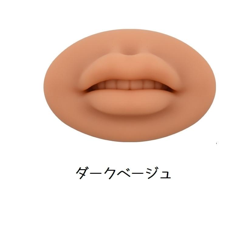 メイク練習用ソフトリップ メイクアップ リップボード 唇 模型 リップタトゥー練習 口紅 リップクリーム リップピアス シュミレーション やわらかい | ブランド登録なし | 10