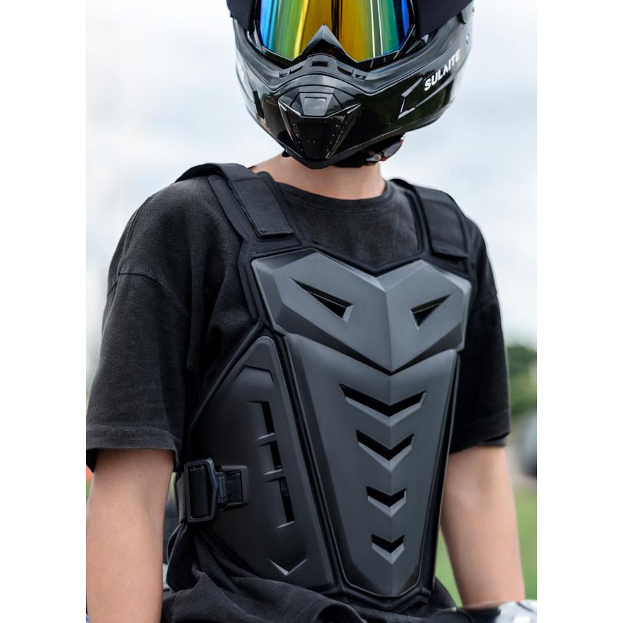 バイク用 胸部プロテクター ボディープロテクター チェストガード 大人