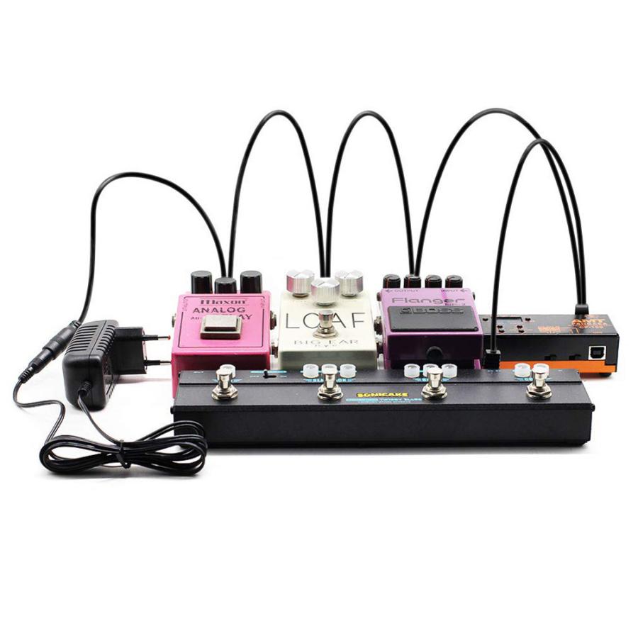 デイジーチェーンケーブル 8way 9V ギターペダル用 8ウェイ エフェクト