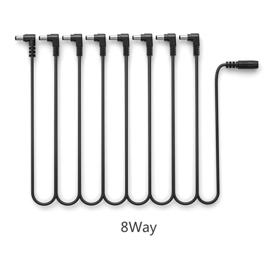 デイジーチェーンケーブル 8way 9V ギターペダル用 8ウェイ エフェクト