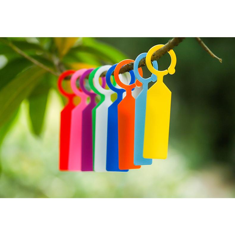 Pl ツリー タグ付けエル 100個 サイン ガーデニング オレンジ Pl ツリー タグ付けエル 100個 サイン ガーデニング オレンジ