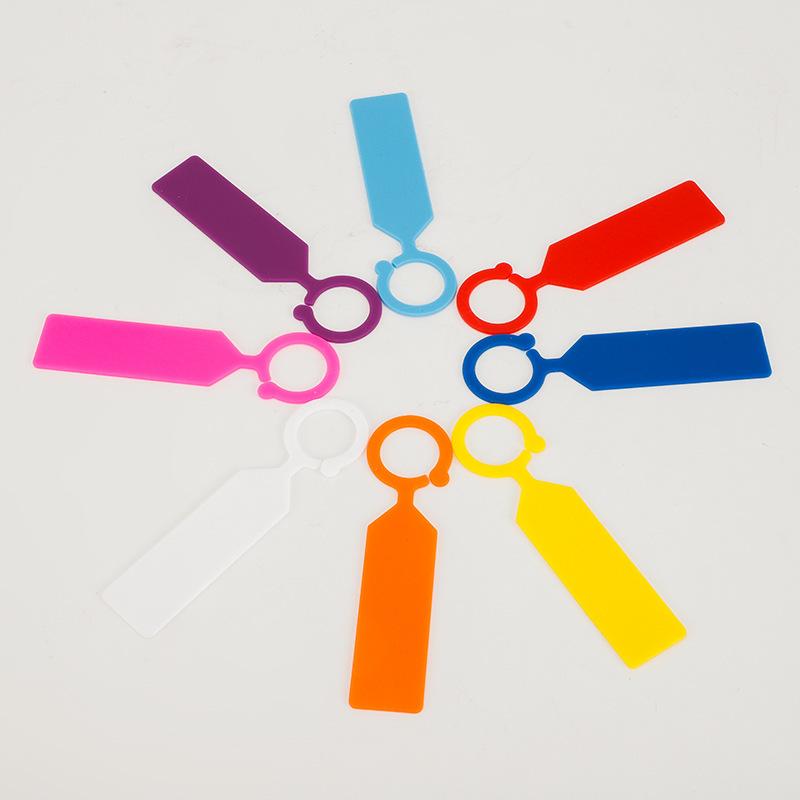 園芸用ラベル 100個セット 吊り下げタイプ フック型 園芸用品