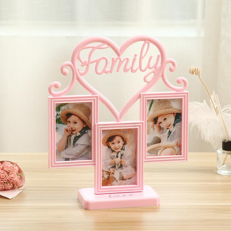 plusnao（プラスナオ） フォトフレーム フォトスタンド 写真立て 3枚