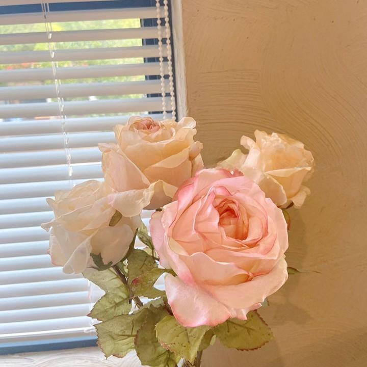造花 フェイクフラワー アートフラワー 1本 バラ 薔薇 ばら 花 単品