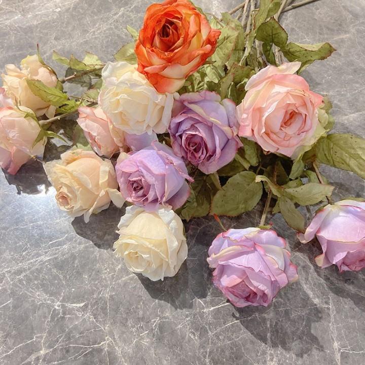 造花 フェイクフラワー アートフラワー 1本 バラ 薔薇 ばら 花 単品