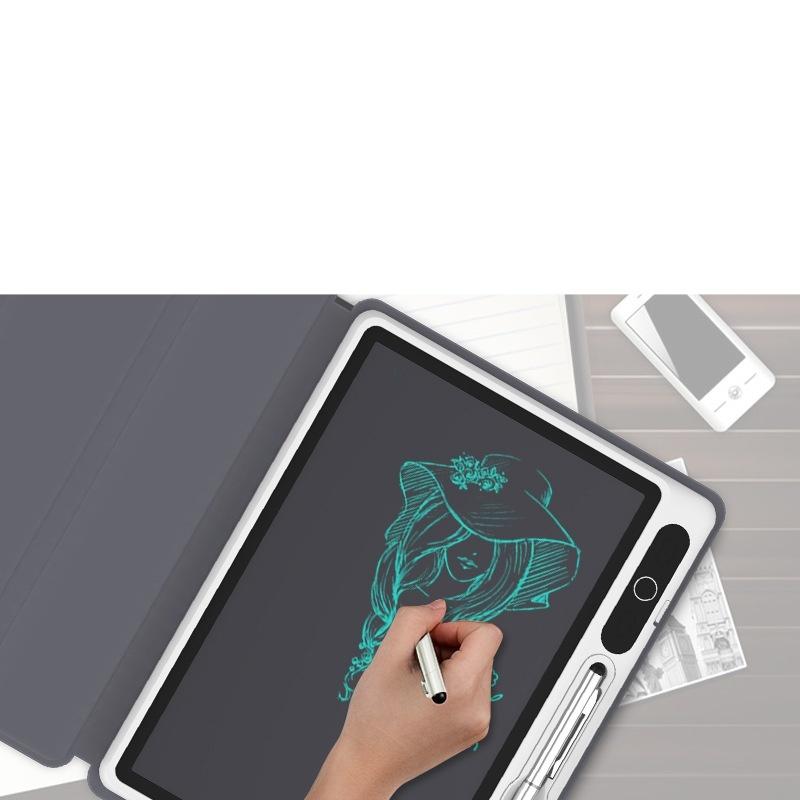 電子メモ デジタルメモ メモ帳 10.1インチ 電池式 タッチペン付き お