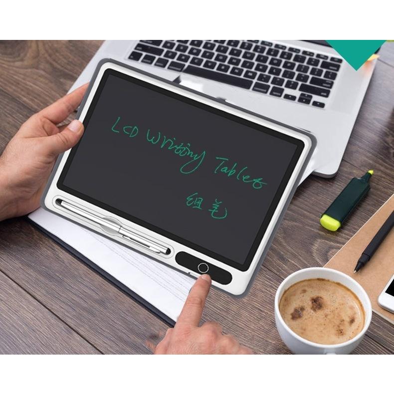 電子メモ デジタルメモ メモ帳 10.1インチ 電池式 タッチペン付き お