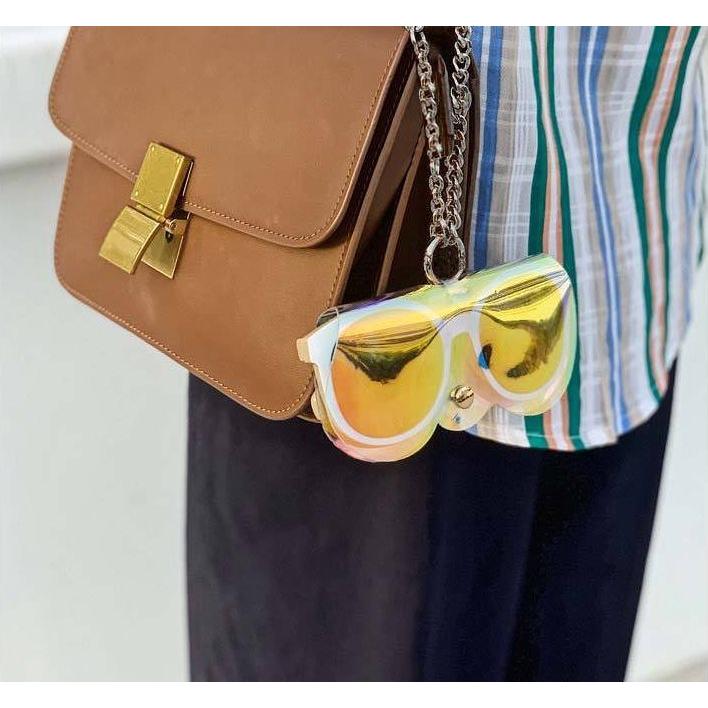 plusnao（プラスナオ） メガネホルダー メガネケース 眼鏡ケース