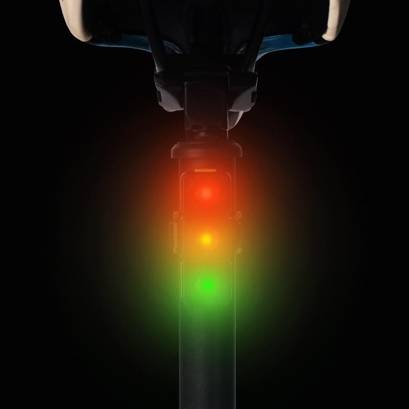 自転車用テールライト LED 充電式 USB充電 3色 防水 尾灯 自転車用テールライト LED 充電式 USB充電 3色 防水 尾灯