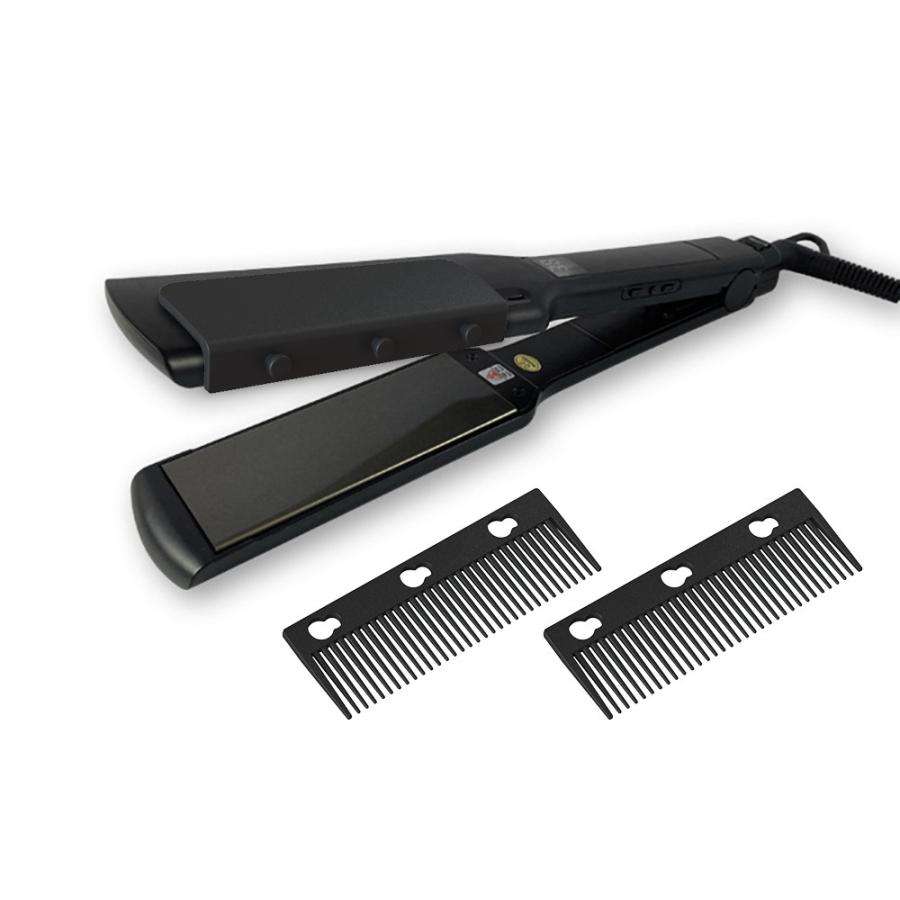 コームアタッチメント コーム ヘアアイロン用 コーム2本入り 家電 美容
