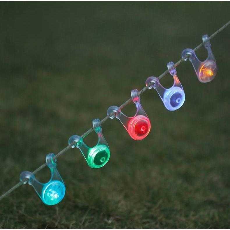 plusnao ロープライト LED フック型 吊り下げ アウトドア テント