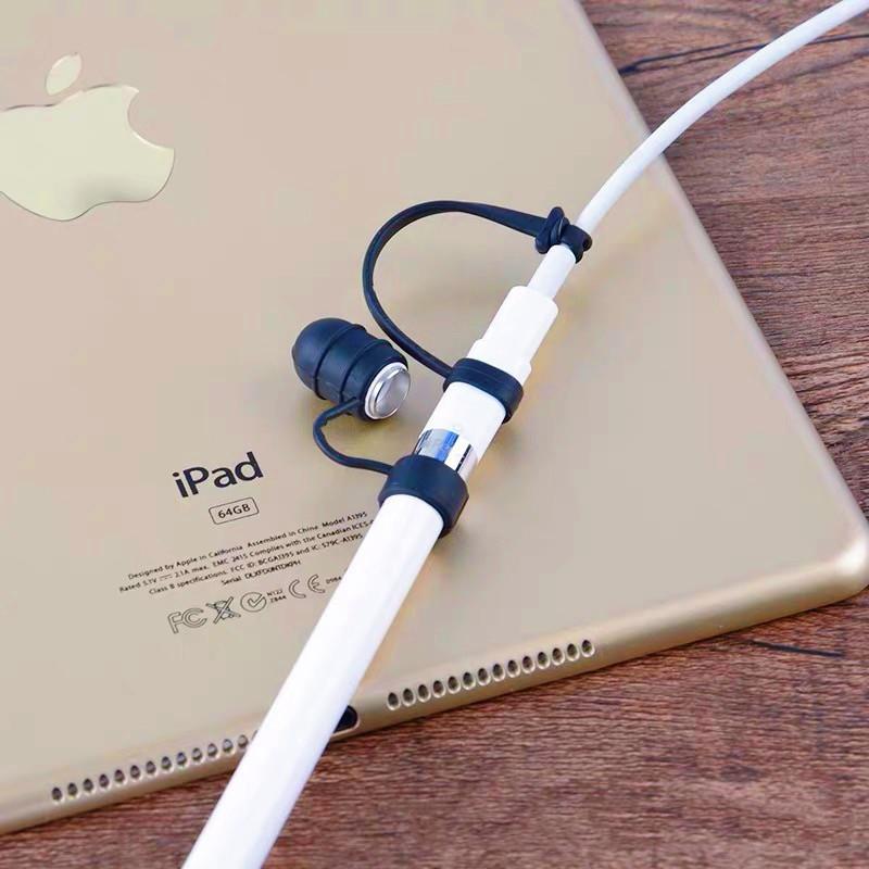 Apple Pencil用キャップカバー 3点セット 紛失防止 ペン先 キャップ