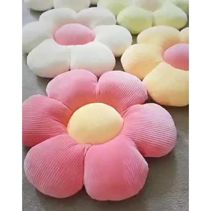 plusnao（プラスナオ） クッション 座布団 フラワー お花 花型