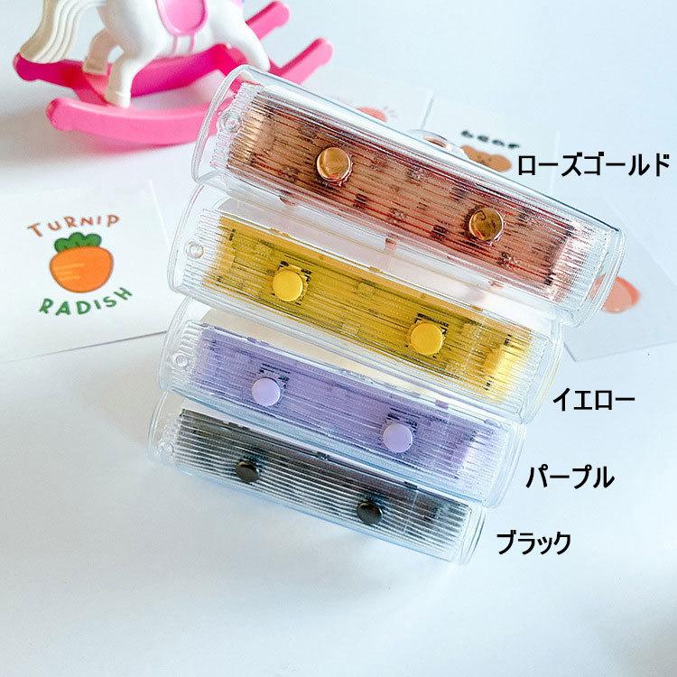 ロロマ コーラル 3穴 バインダー システム手帳 ミニノート メモ帳 システム手帳 3穴 ミニバインダー トレカケース リフィル付き ミニ