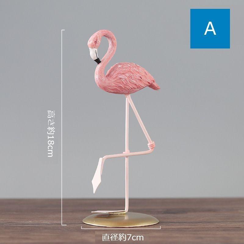 フラミンゴ 置き物 雑貨 オブジェ 小物 ピンク 鳥 リビング 玄関