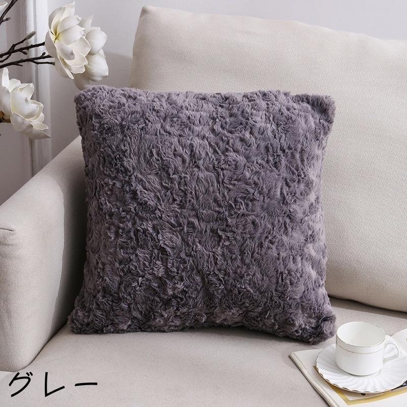 カッシーナ　クッション45cm正方形 カッシーナ・イクスシー レザークッション FZ革（ロゴあり） グレー