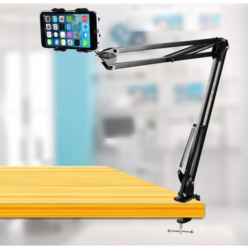 スマホスタンド アームスタンド スマホホルダー クランプ式 多角度撮影