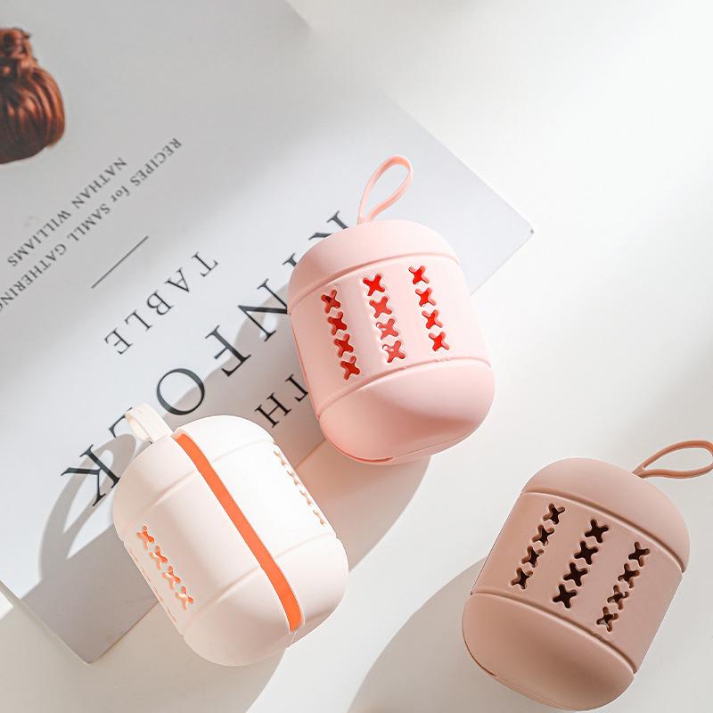 メイクスポンジケース パフケース ホルダー 3Dパフ 立体 保管 収納