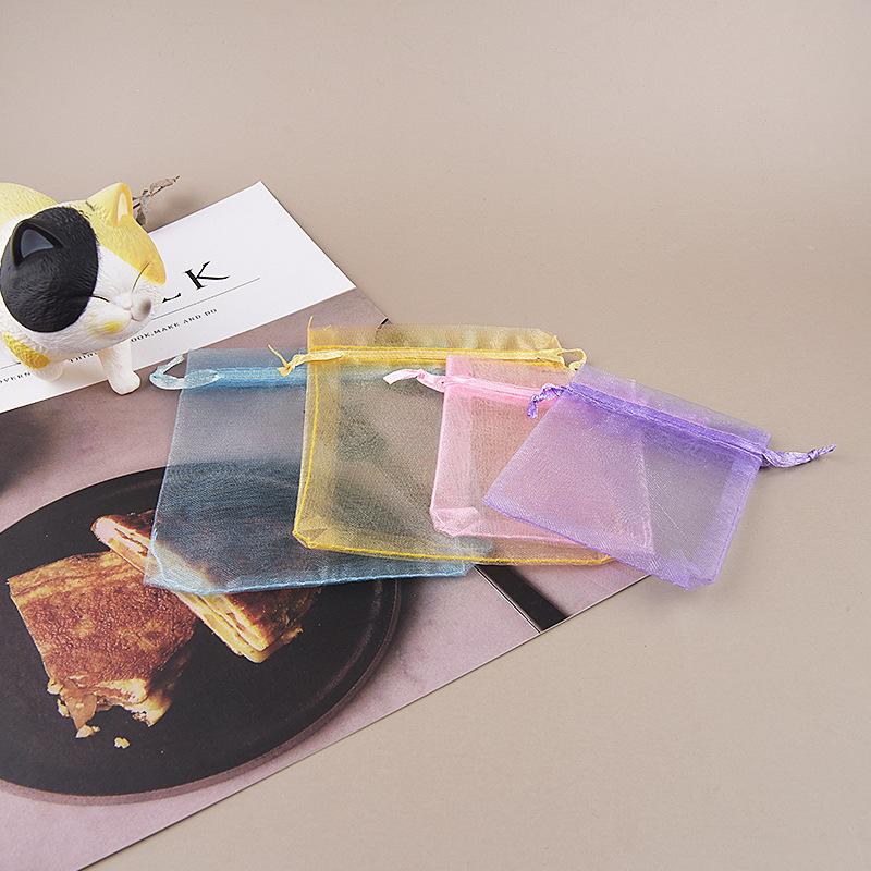 plusnao（プラスナオ） ラッピング袋 オーガンジー 同色10枚セット