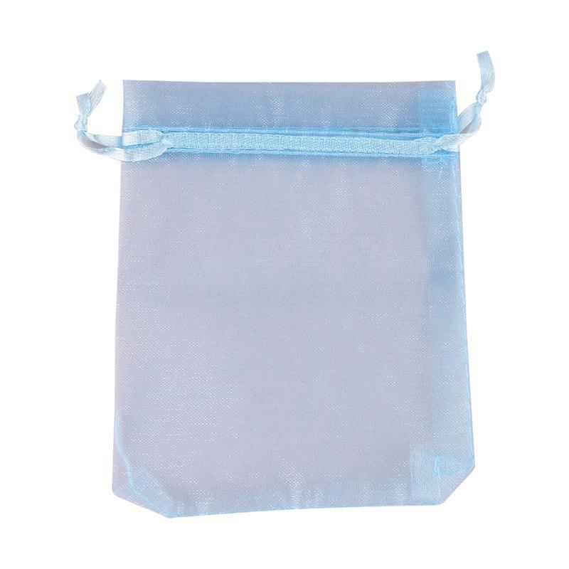 plusnao ラッピング袋 オーガンジー 同色10枚セット 無地 ギフトバック