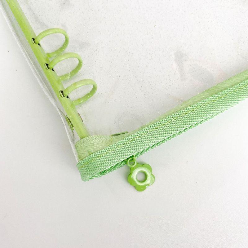 plusnao（プラスナオ） バインダー A5サイズ 6穴 ファスナー付き