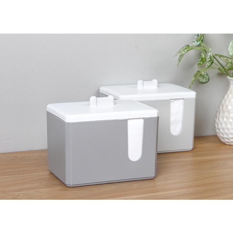 plusnao（プラスナオ） 小物入れ 収納ボックス 蓋付き 仕切り コスメ