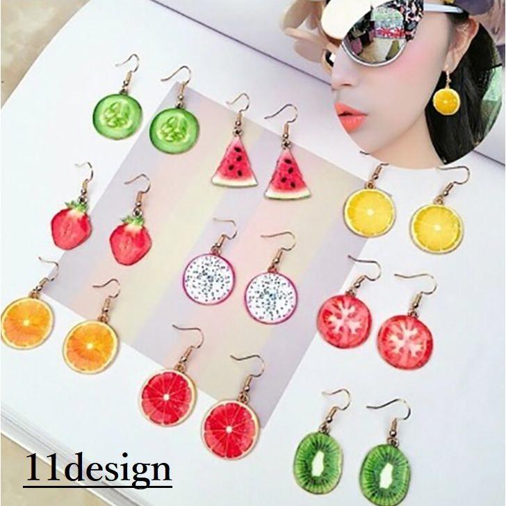 plusnao（プラスナオ） ピアス フルーツピアス 野菜 トロピカル サマー