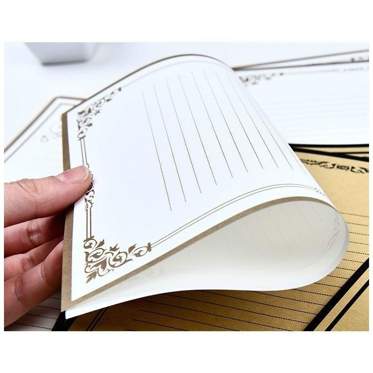 正規販売店 便せん レター用紙 レターペーパー メモ用紙 メモ 文房具 上品 おしゃれ イラスト 紙 かわいい