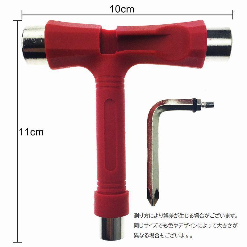 plusnao スケートボード用T型レンチ スケボー 工具 ツール