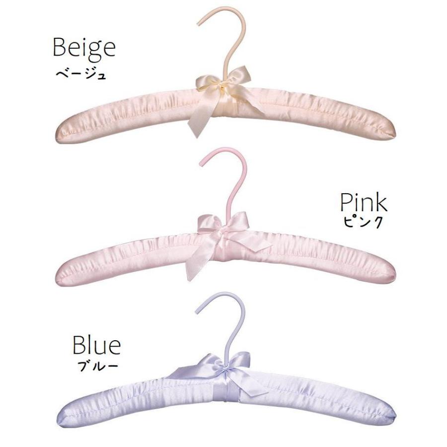 ハンガー 3本セット パッド入りハンガー 38cm クッション スポンジ入り