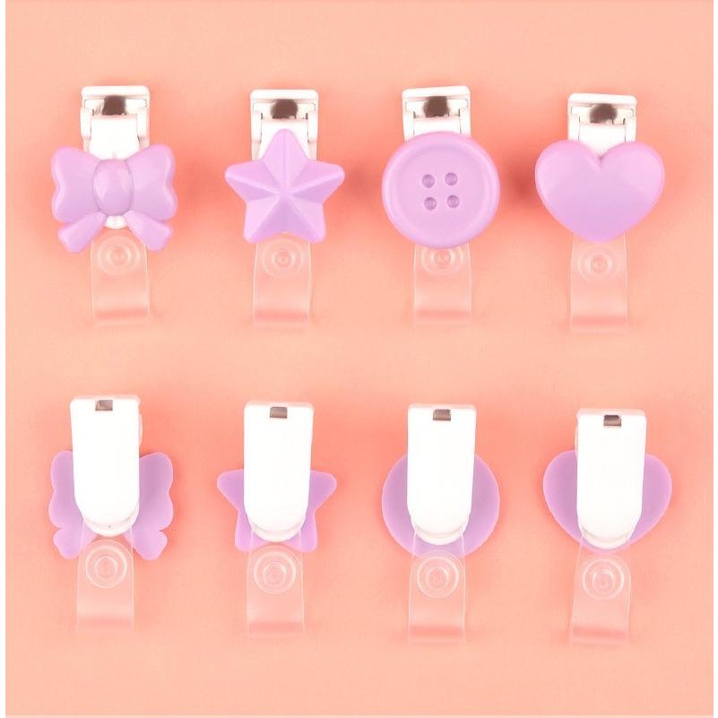 plusnao（プラスナオ） 名札用クリップ IDカードクリップ 2個セット
