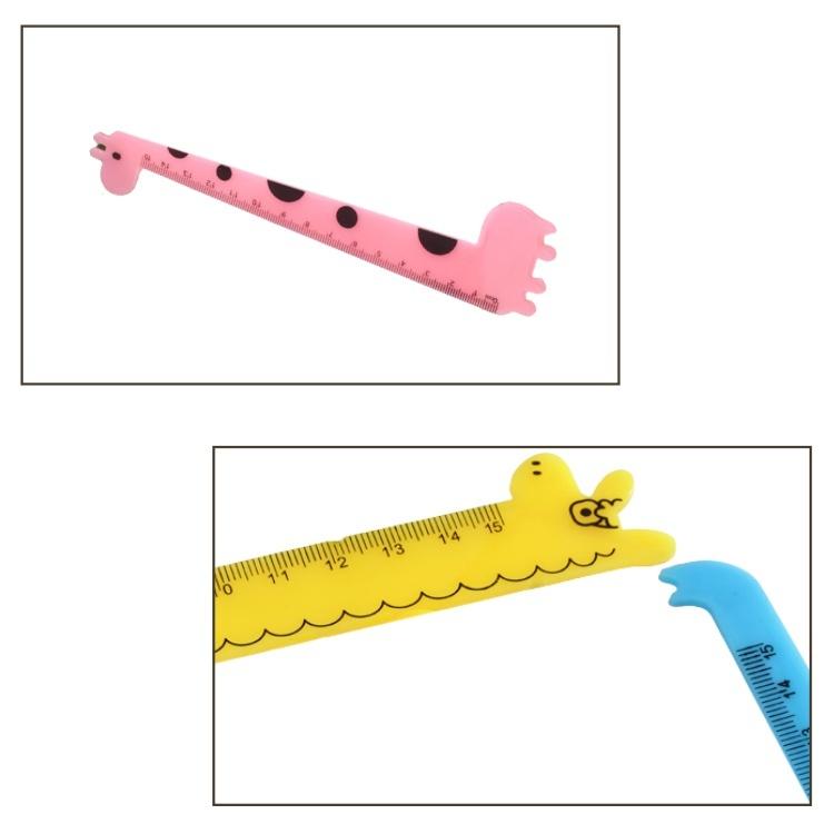 plusnao（プラスナオ） 定規セット 4点セット 文房具 ものさし 15cm