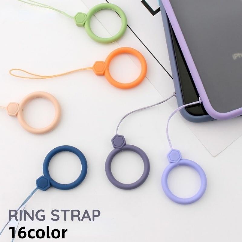 リングストラップ スマホストラップ ホールドリング スマホリング 落下防止 携帯アクセサリー かわいい おしゃれ パステルカラー | ブランド登録なし