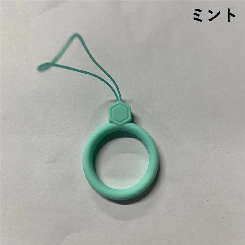 リングストラップ スマホストラップ ホールドリング スマホリング 落下防止 携帯アクセサリー かわいい おしゃれ パステルカラー | ブランド登録なし | 33