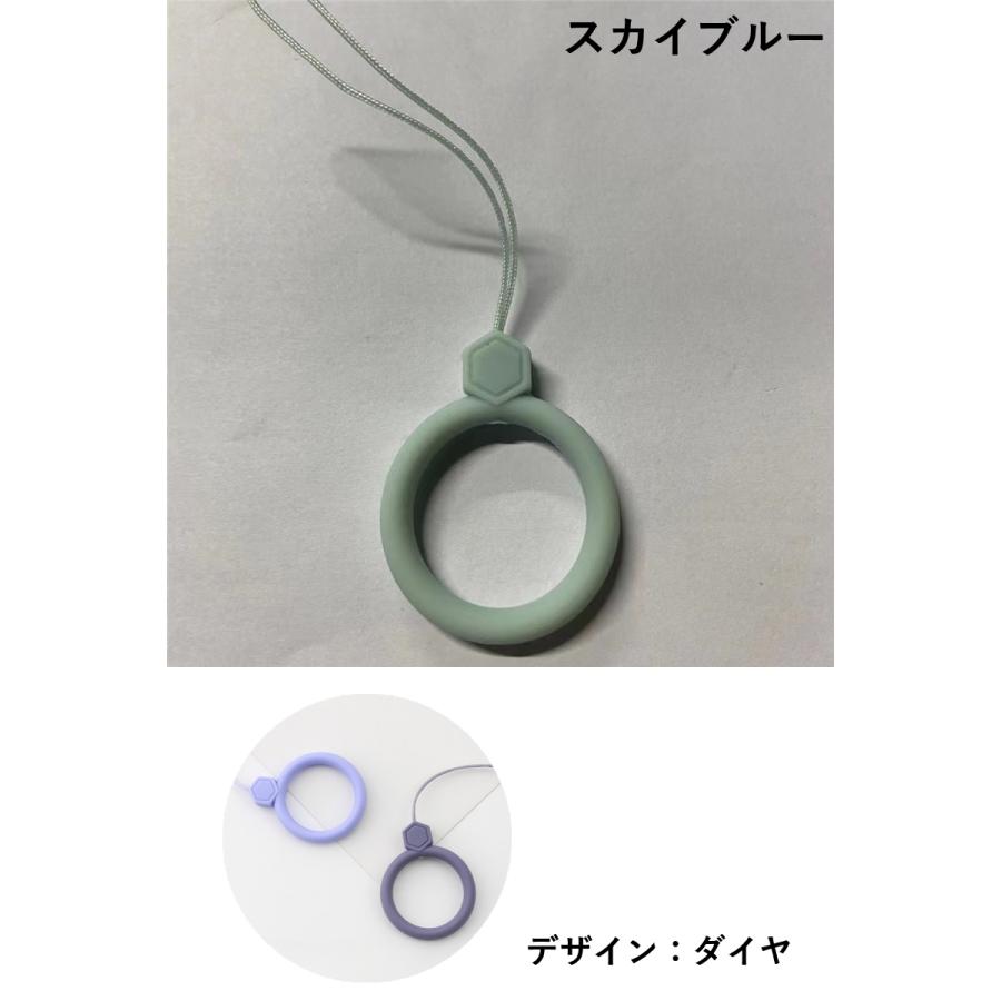 リングストラップ スマホストラップ ホールドリング スマホリング 落下防止 携帯アクセサリー かわいい おしゃれ パステルカラー | ブランド登録なし | 34