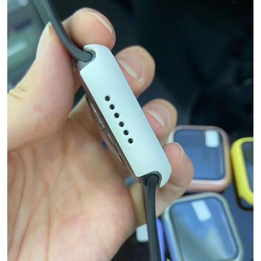 アップルウォッチカバー AppleWatch 保護ケース 保護カバー アップルウォッチケース ハードケース 傷防止 汚れ防止 Series7 SE 6|plusnao|03