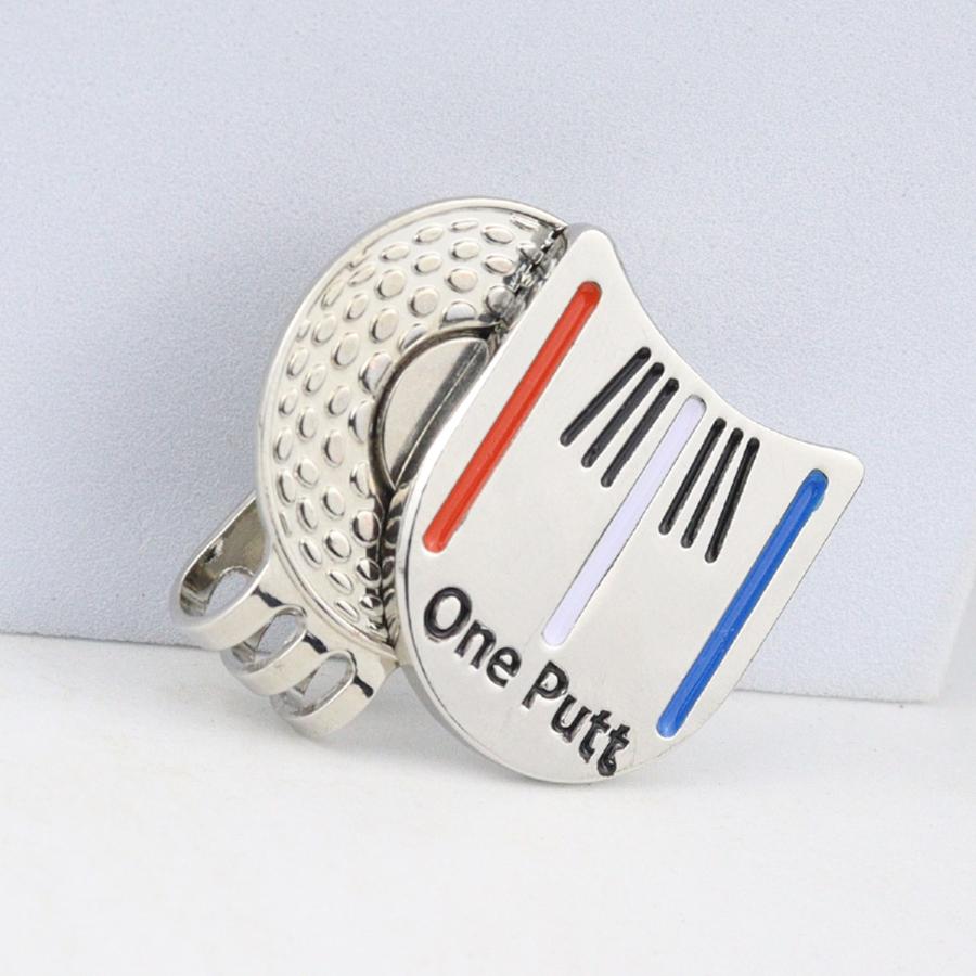 plusnao ゴルフマーカー ハットクリップ 2点セット ゴルフ用品