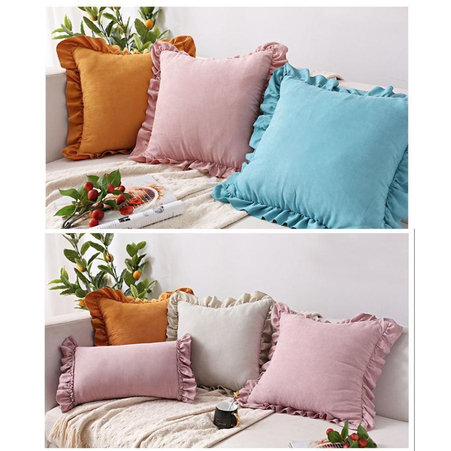 カッシーナスエード風正方形クッション