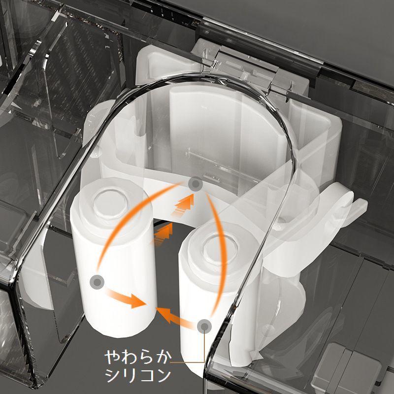 plusnao（プラスナオ） ウォールフック 4連タイプ 壁掛けフック 多機能