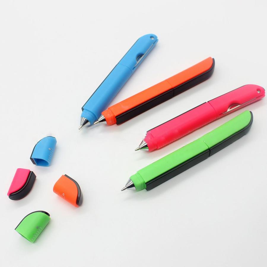 plusnao はさみ カッター ナイフ ボールペン 一台4役 文具