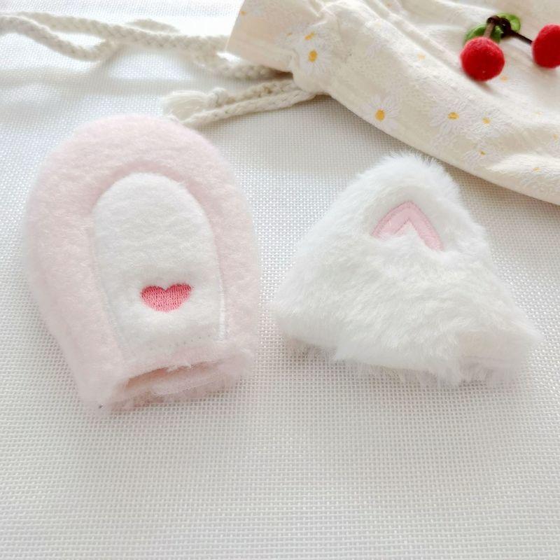 うさ耳 ねこ耳 手芸用品 5SET 10個入り ハンドメイド ハンドクラフト