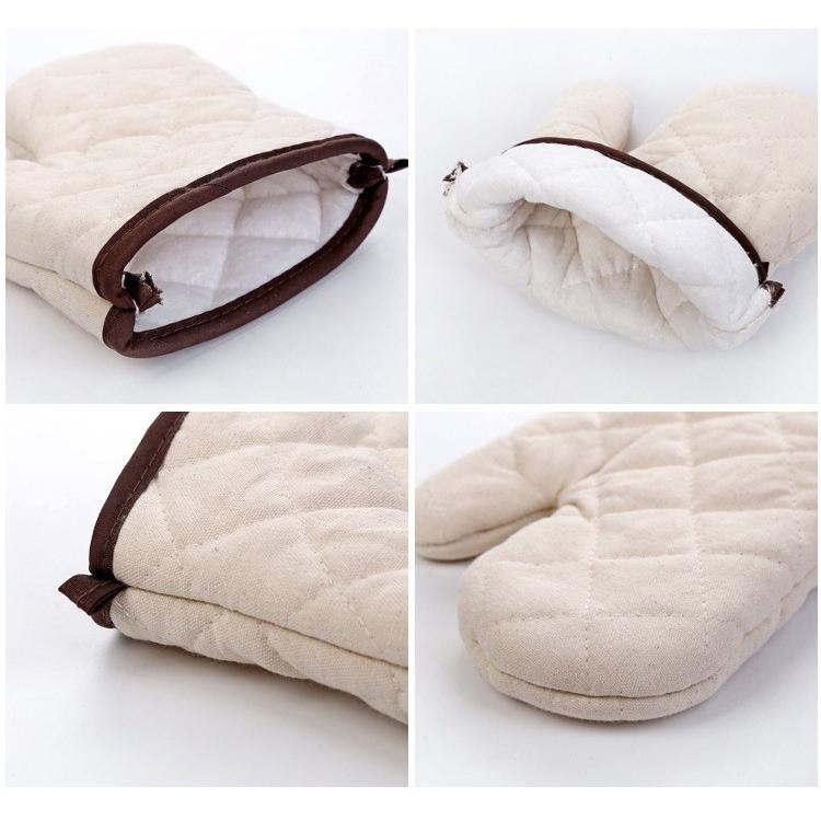 日本未入荷 鍋つかみ ミトン キッチンミトン オーブンミトン 両手 一対 左右セット フック付き 厚手 厚め 吊り下げ可 耐熱 防熱 断熱 シンプル やけど防止 Riosmauricio Com