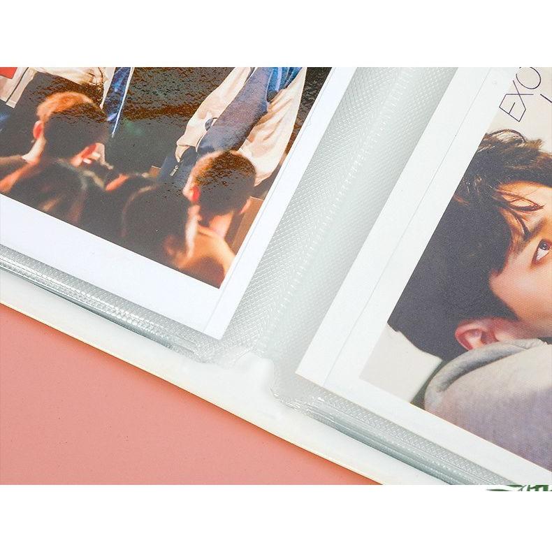 plusnao（プラスナオ） ミニフォトアルバム ポケット式アルバム 32枚