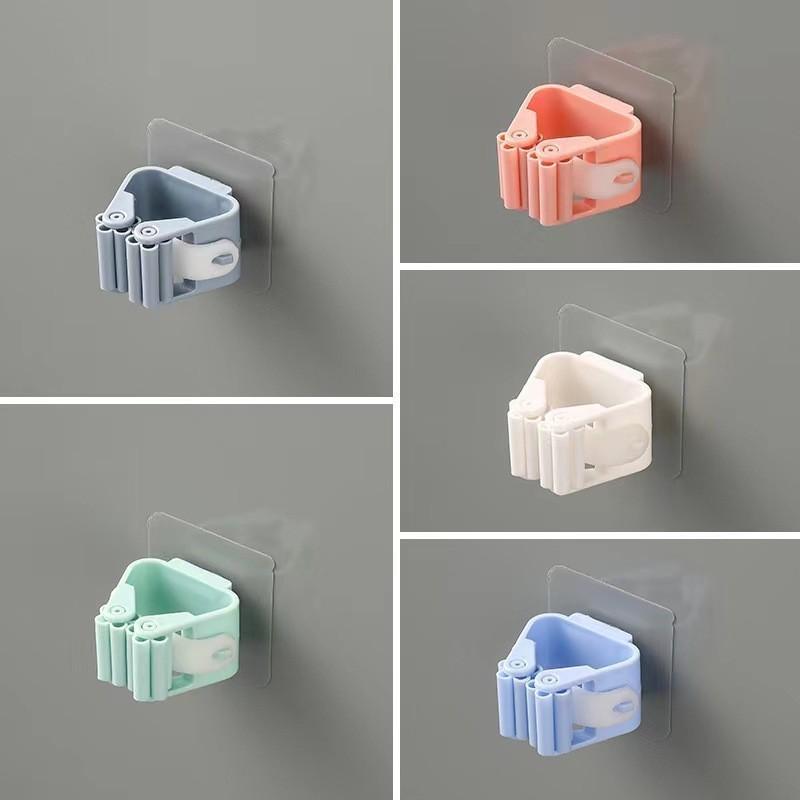 plusnao（プラスナオ） モップホルダー ほうきホルダー 4個セット 傘